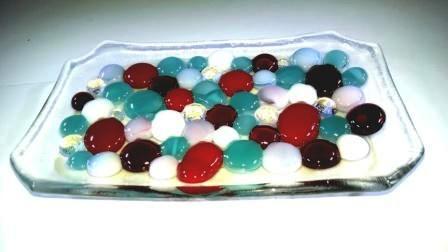 Woven Art Glass "The Waterfall"